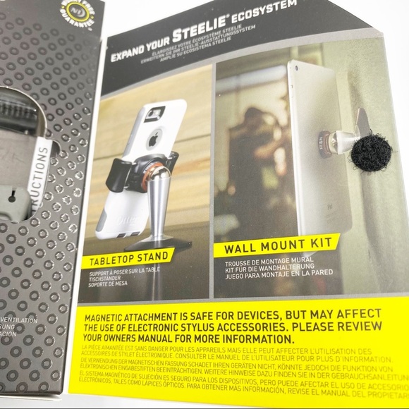 Nite Ize Steelie Freemount Vent Mount Kit Magnetic - Picture 12 of 13